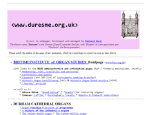 Tablet Screenshot of duresme.org.uk